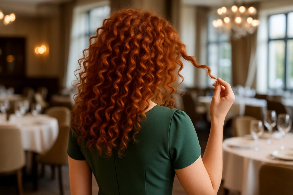 cabello rizado